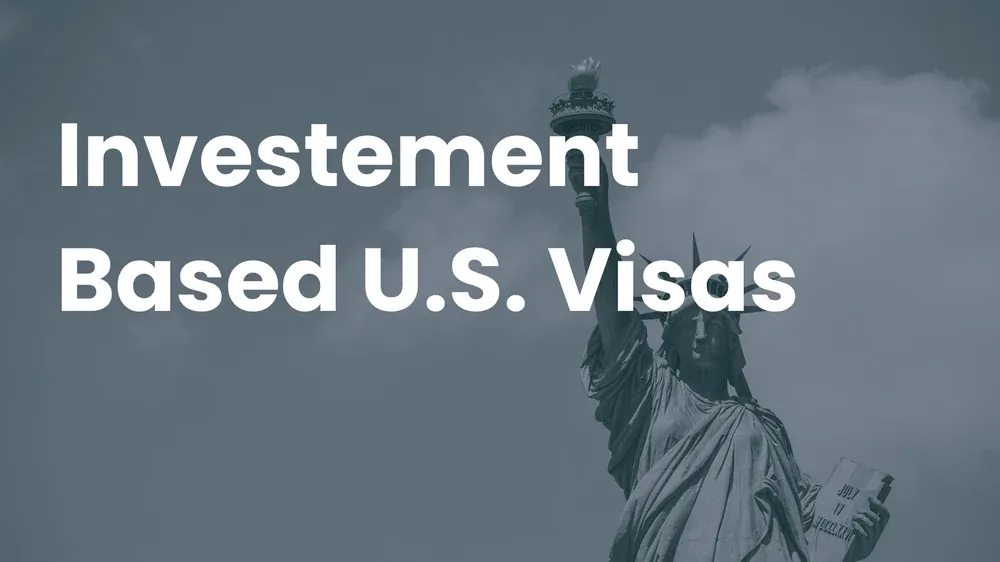 Close-up of a US visa label inside a passport