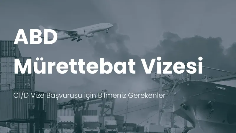 Amerika C1/D mürettebat vizesi