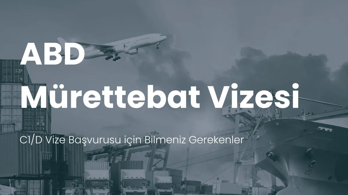 Amerika C1/D mürettebat vizesi