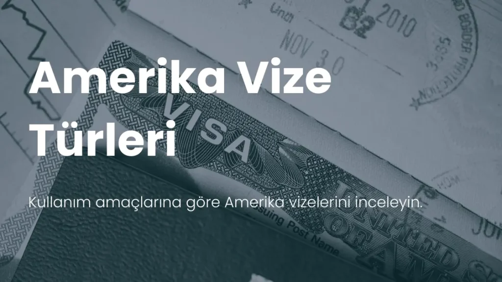 amerika vize türleri
