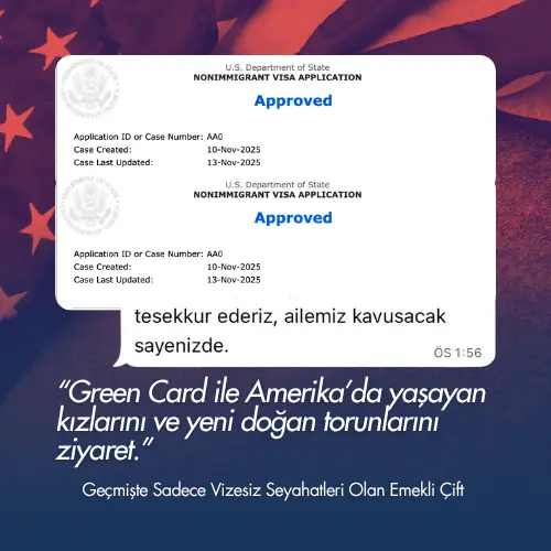 amerika aile vize başvurusu
