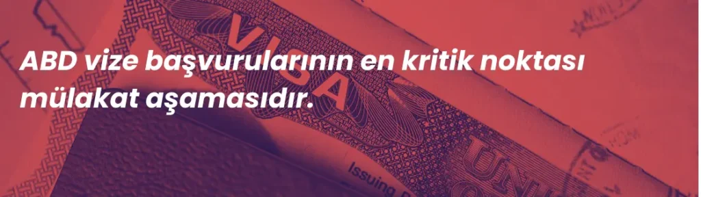Amerika'da balayı için vize başvurusu
